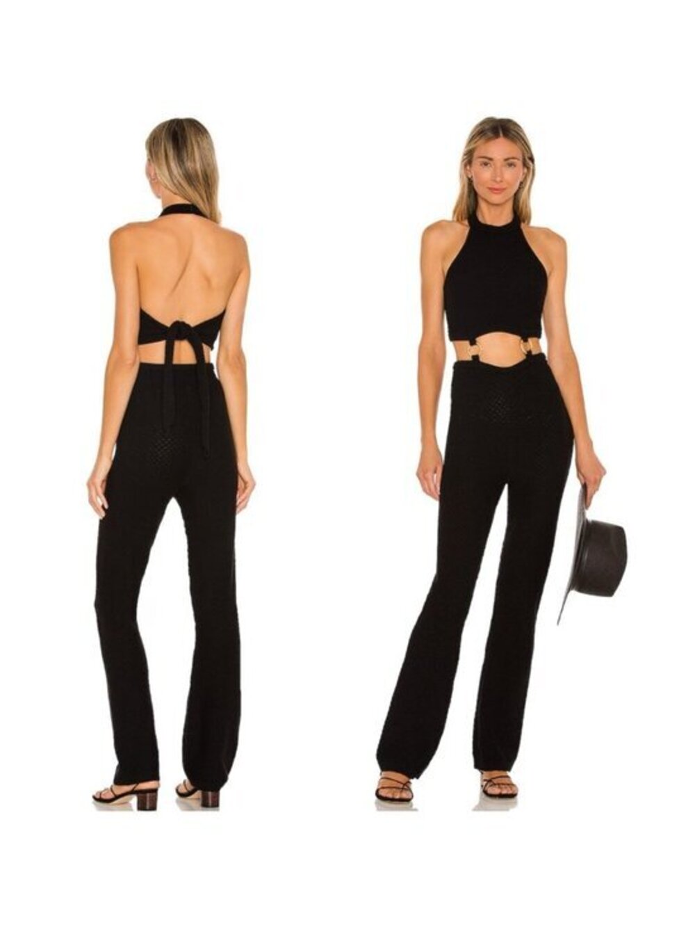 Lovers and Friends Giada Jumpsuit in Black